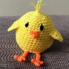 Crochet Easter Chick (Chocolate orange cover)
